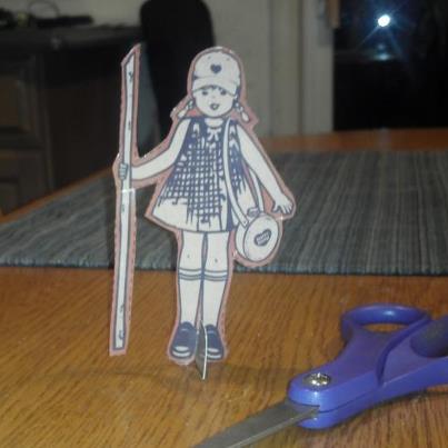 Paper-doll Cut-out-paper-doll