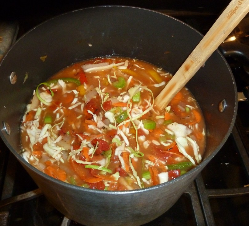 Cabbage coup diet soup