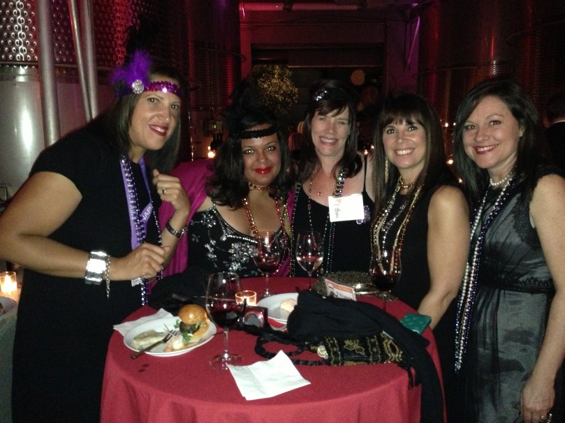 Lorraine Robertson, Carol Cain, me, Elizabeth Mascali and Dawn Sandomeno