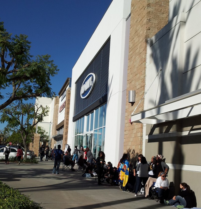 Waiting to see Austin Carlile