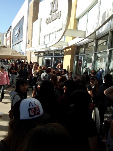 Waiting to see Austin Carlile