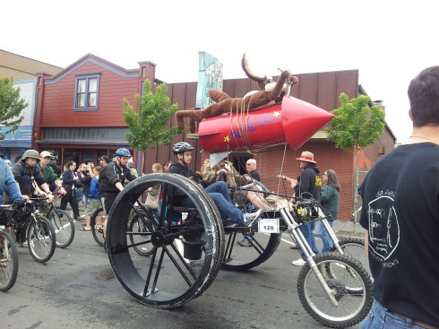 kinetic sculpture bike