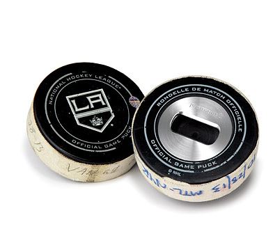 Uncommon Goods.game-used-hockey-puck