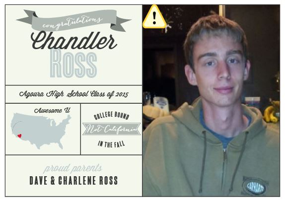 Graduation anouncement