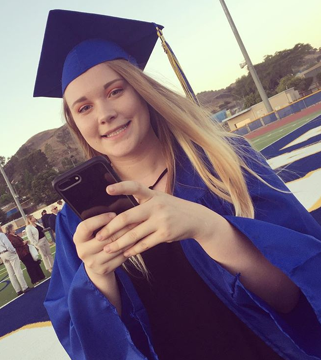 graduation cap and gown